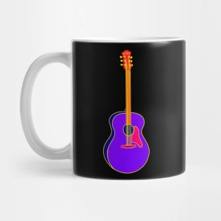 Neon Guitar Mug